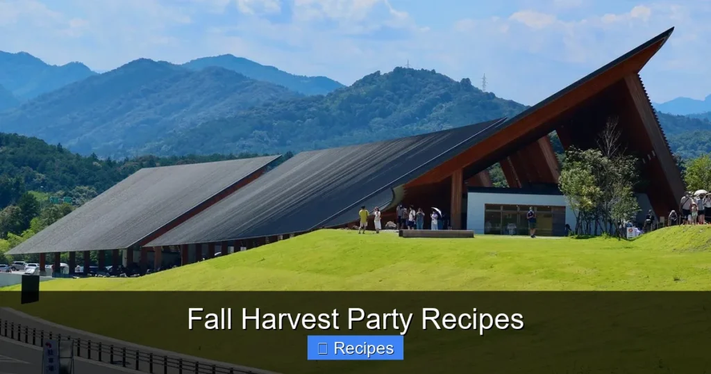 Fall Harvest Party Recipes