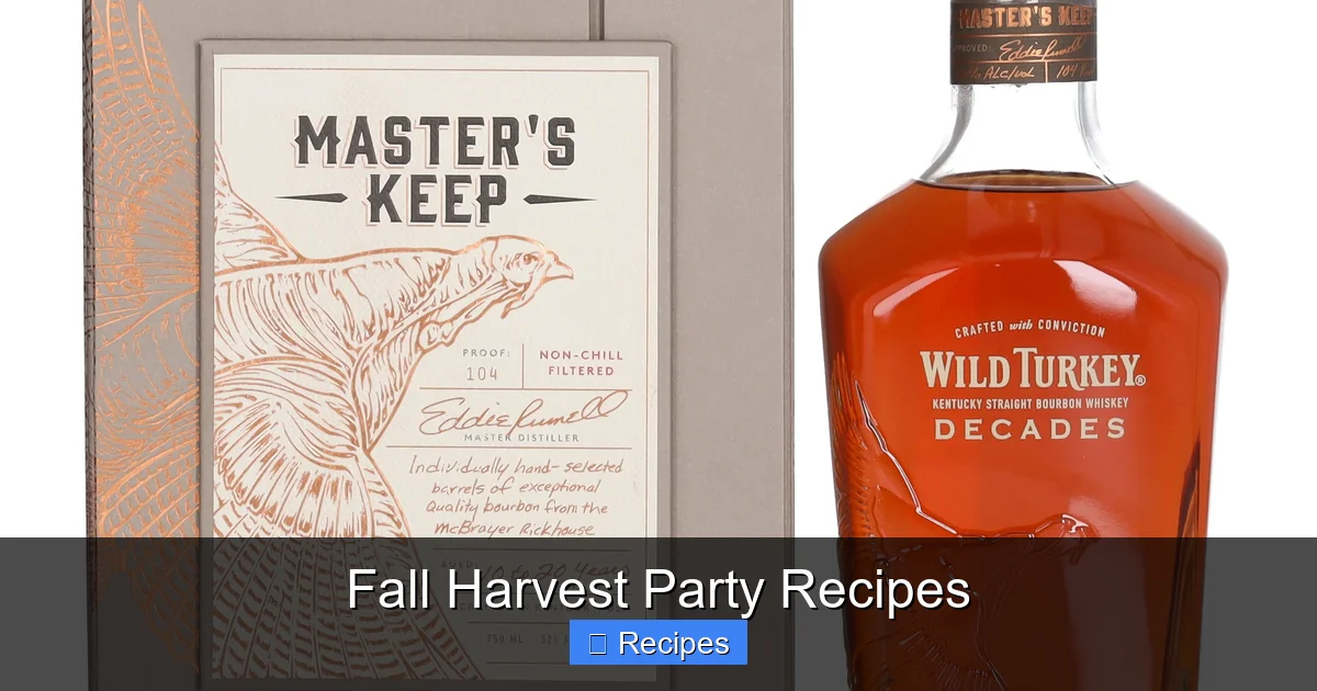 Fall Harvest Party Recipes