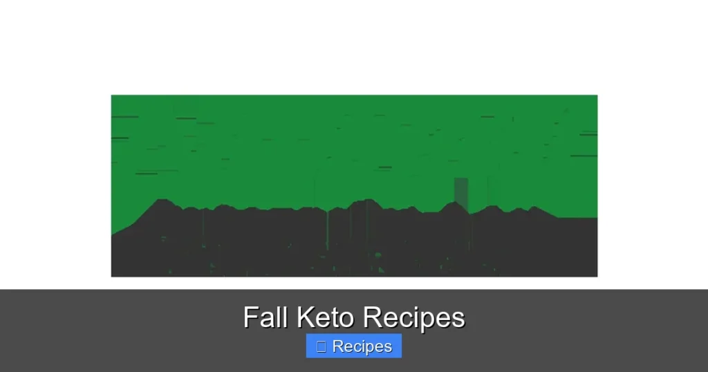 Fall Keto Recipes