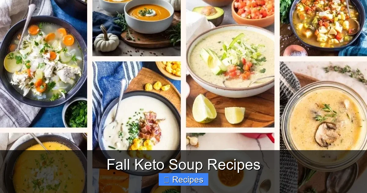 Fall Keto Soup Recipes