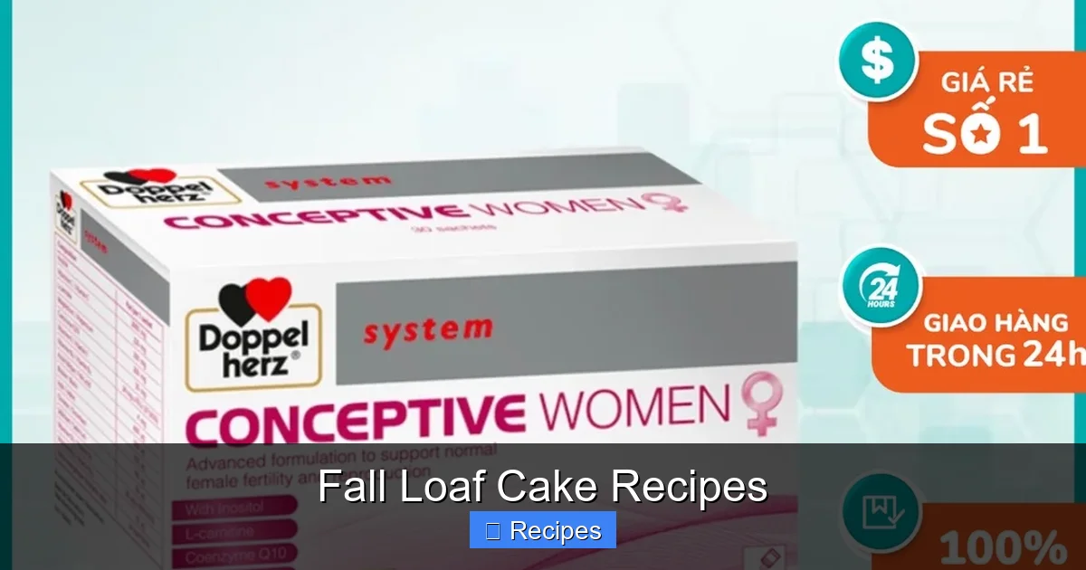 Fall Loaf Cake Recipes
