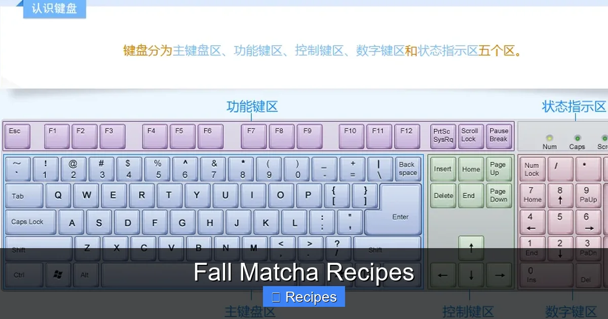 Fall Matcha Recipes
