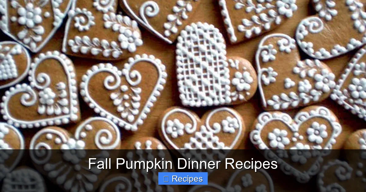 Fall Pumpkin Dinner Recipes