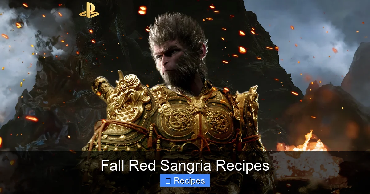 Fall Red Sangria Recipes