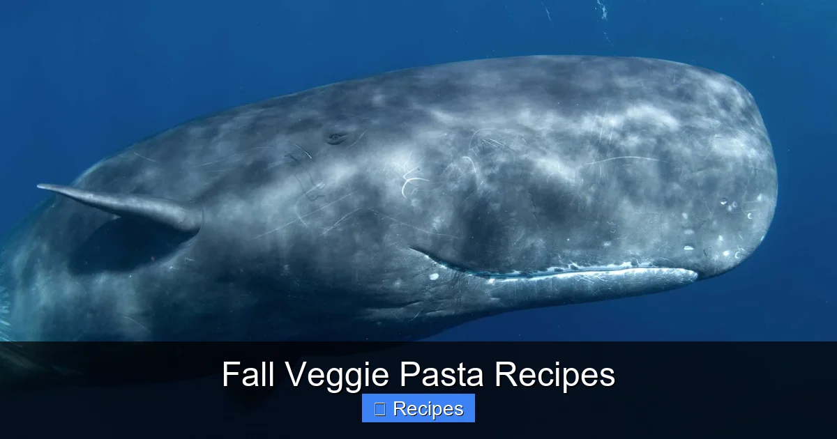 Fall Veggie Pasta Recipes