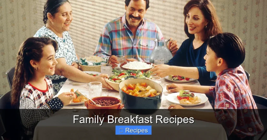 Family Breakfast Recipes