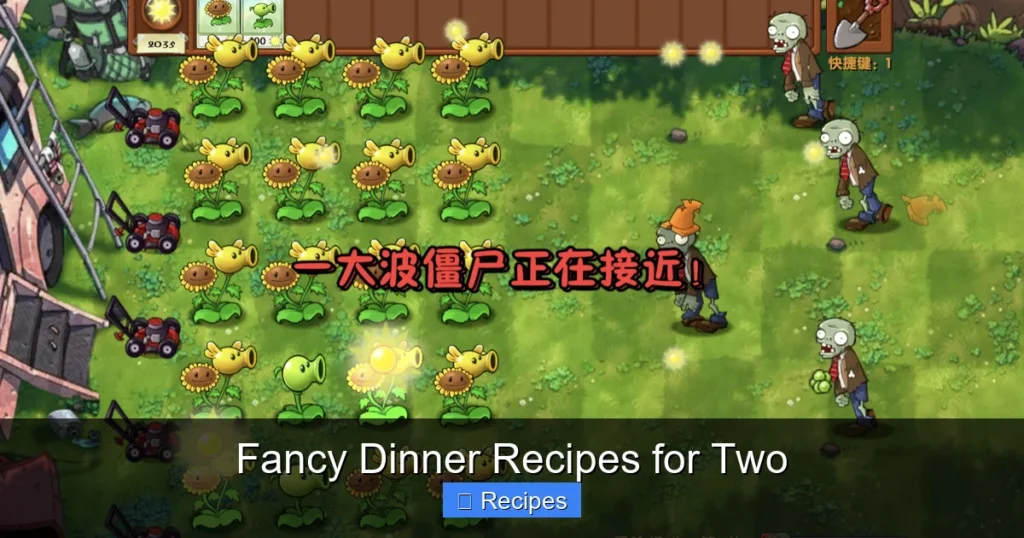Fancy Dinner Recipes for Two