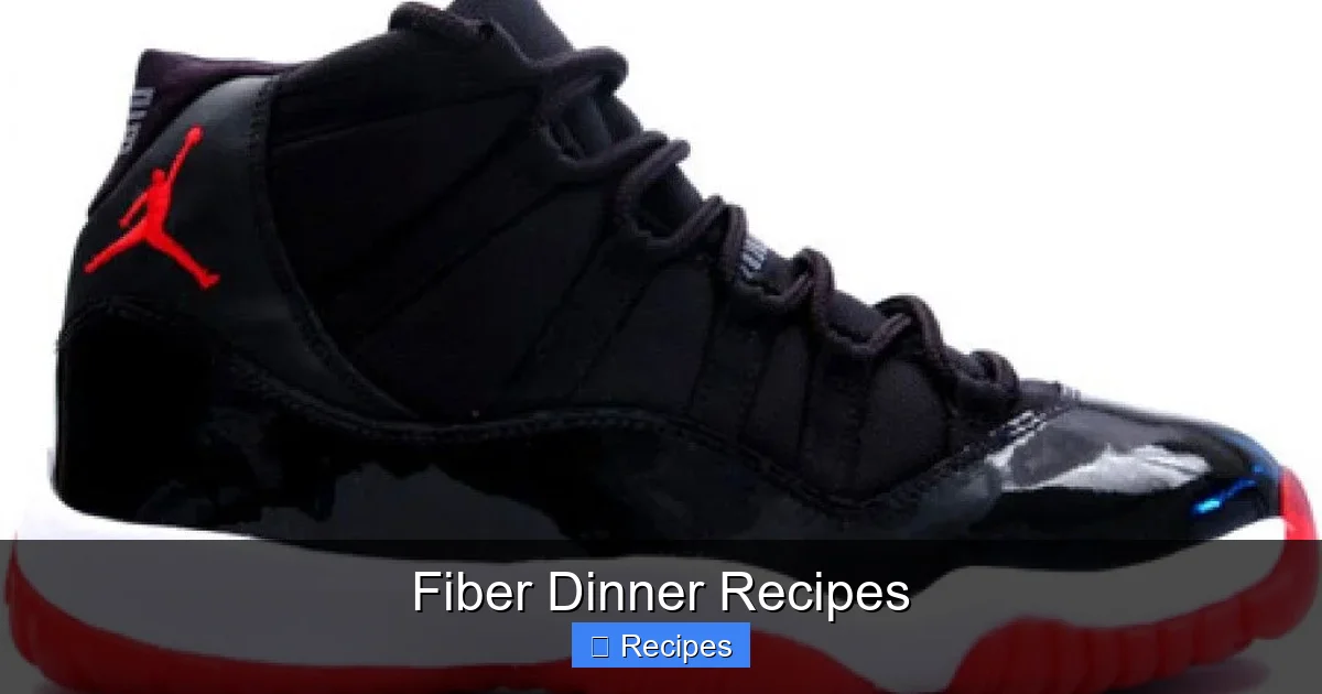 Fiber Dinner Recipes