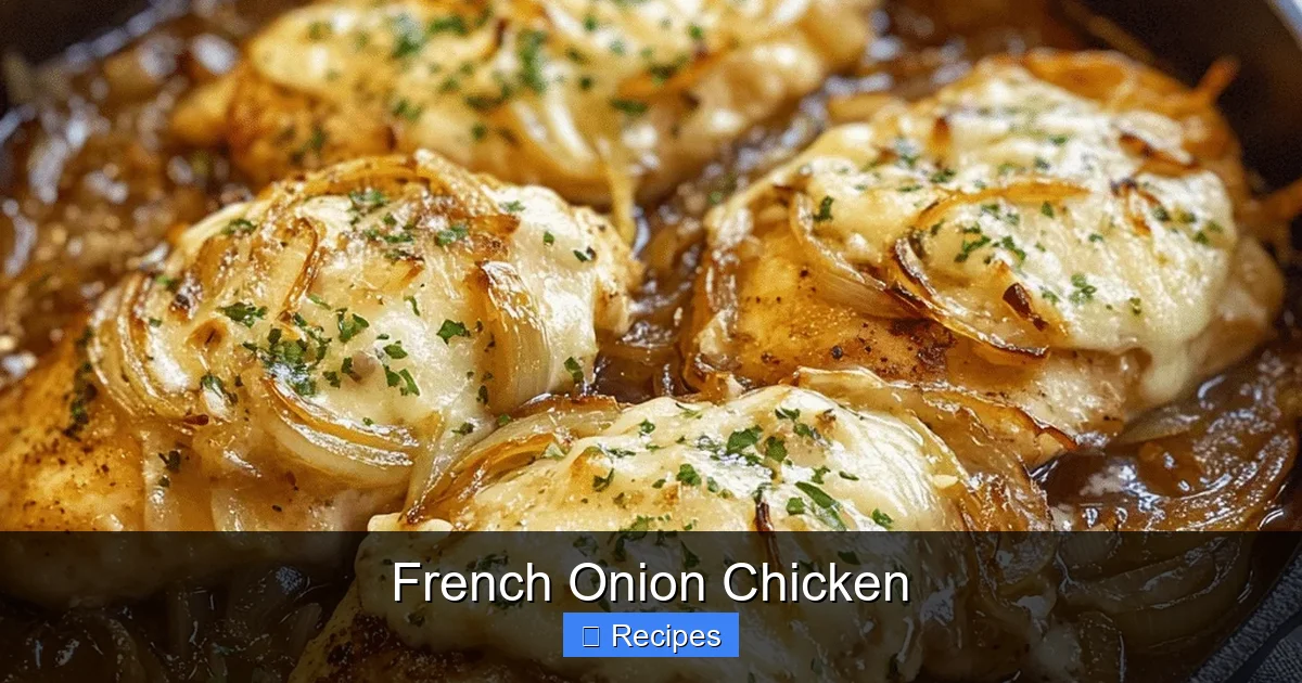 French Onion Chicken
