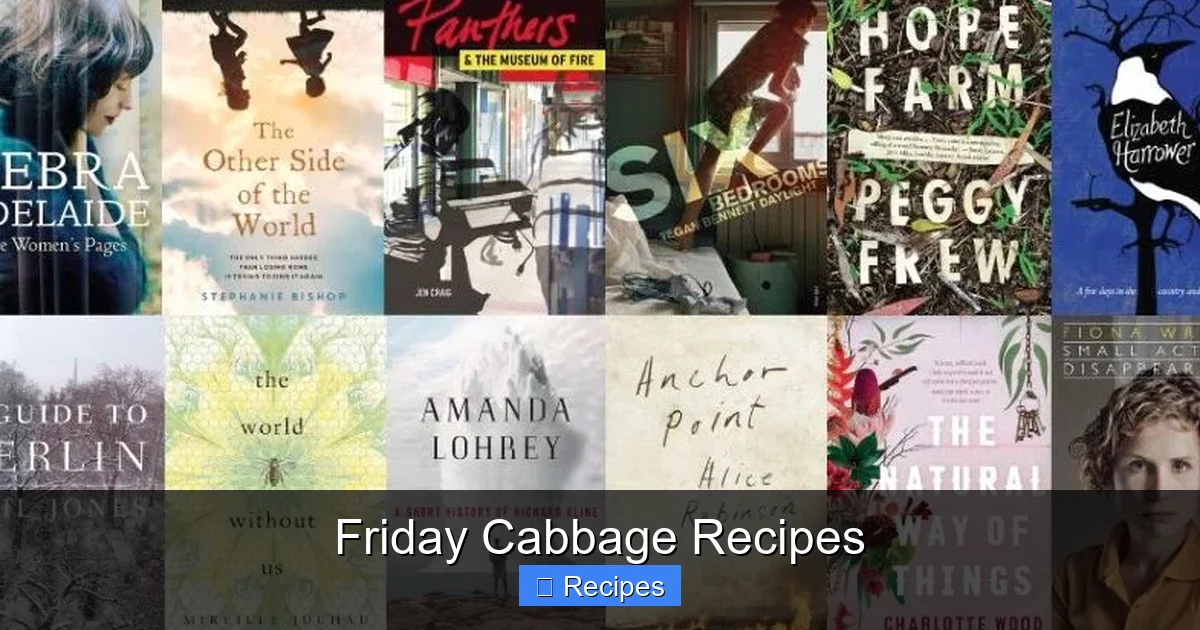 Friday Cabbage Recipes