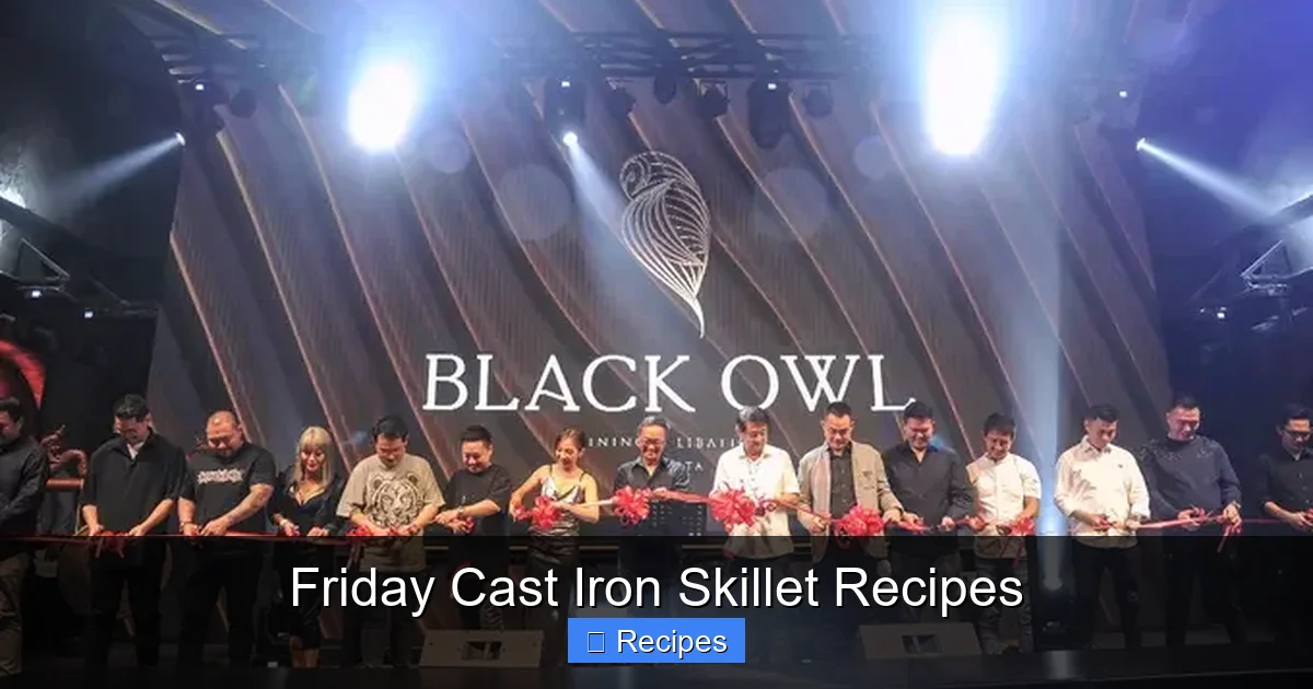 Friday Cast Iron Skillet Recipes