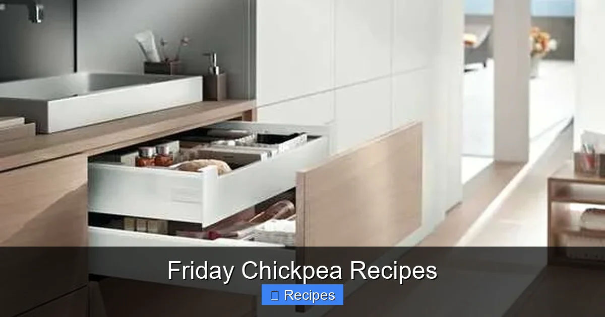 Friday Chickpea Recipes