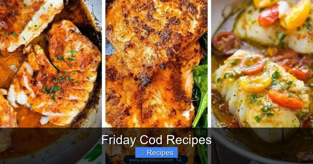 Friday Cod Recipes