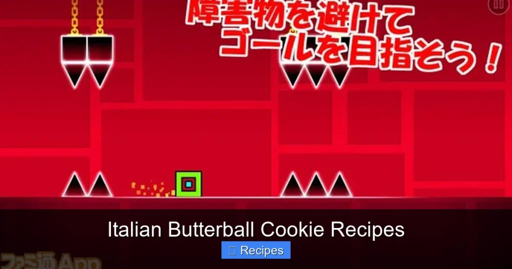 Italian Butterball Cookie Recipes