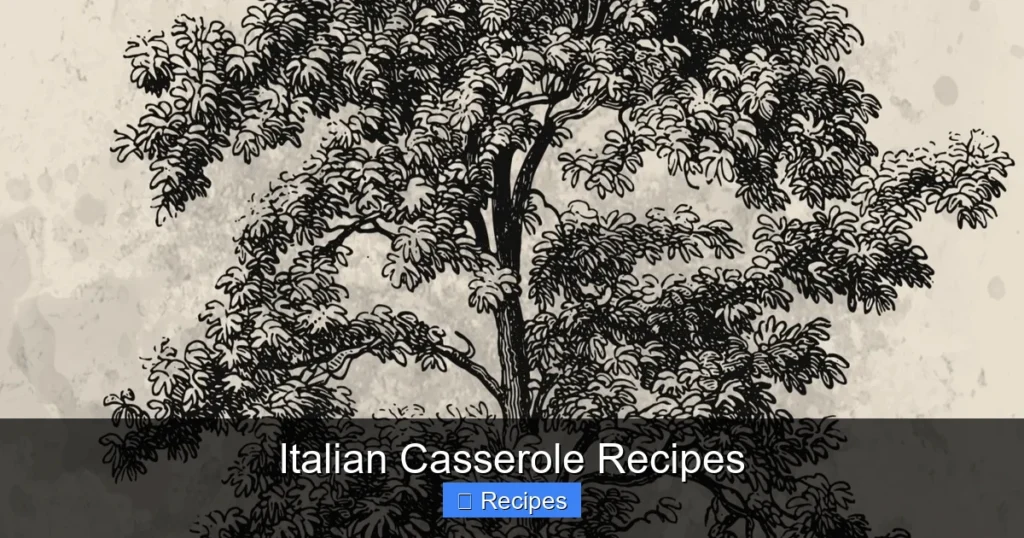 Italian Casserole Recipes