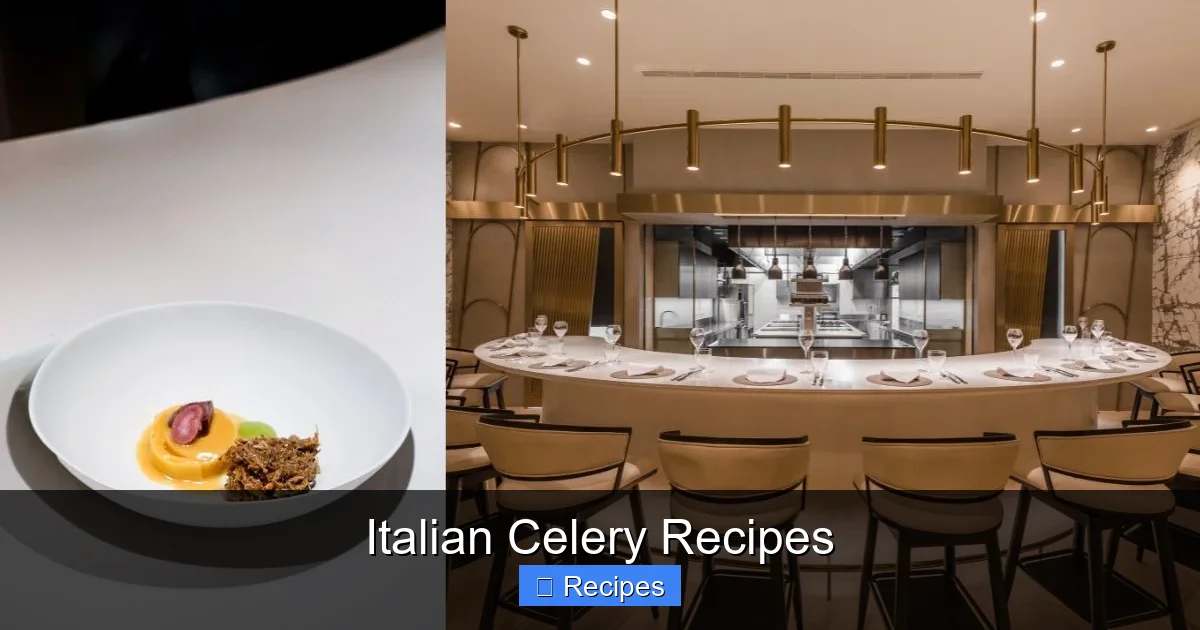 Italian Celery Recipes