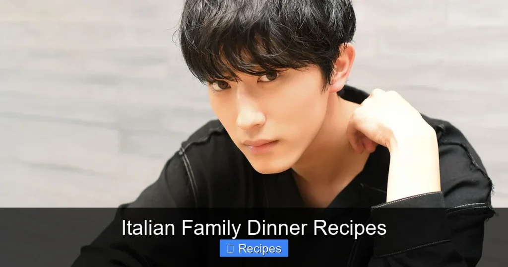 Italian Family Dinner Recipes