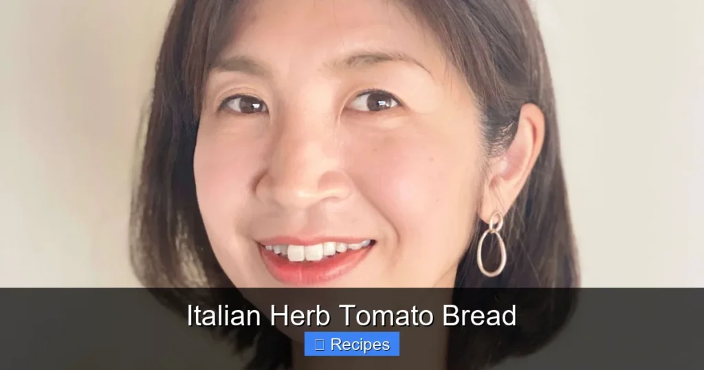 Italian Herb Tomato Bread