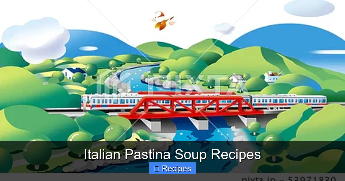 Italian Pastina Soup Recipes
