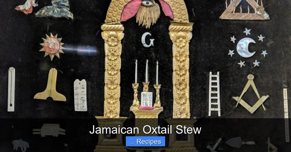 Jamaican Oxtail Stew