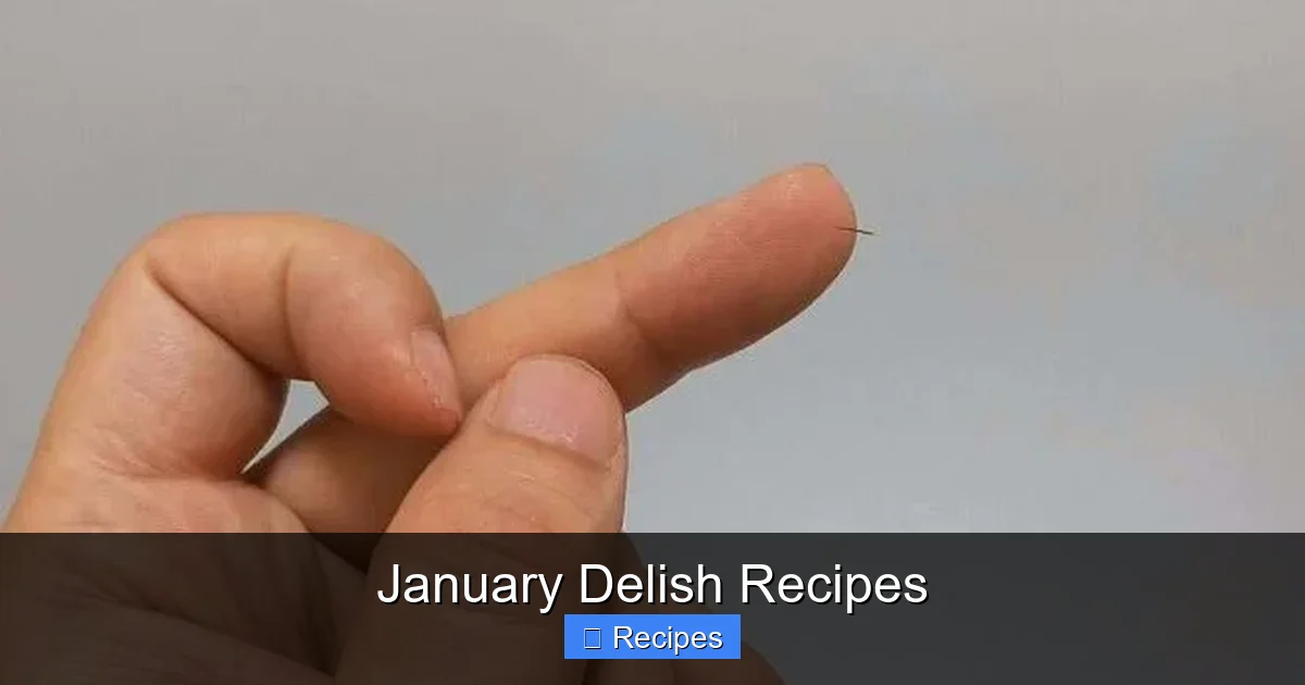 January Delish Recipes