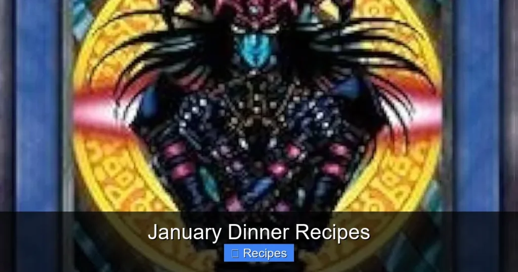 January Dinner Recipes