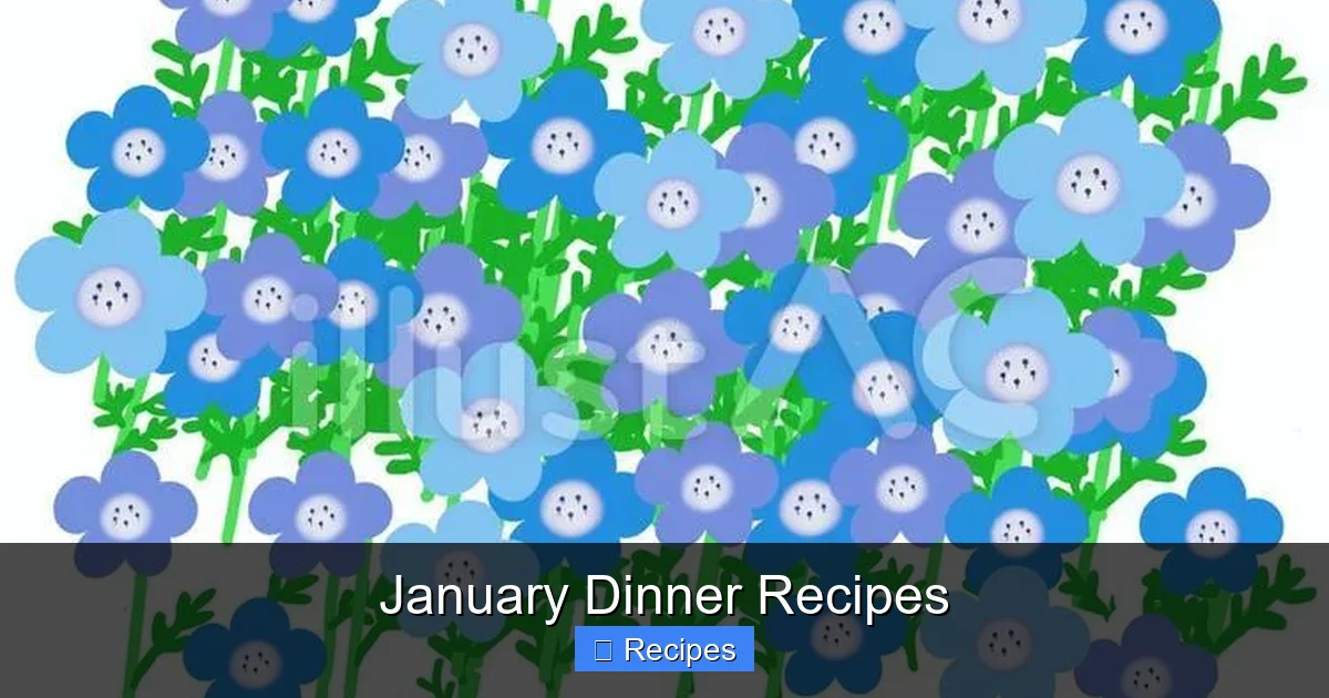 January Dinner Recipes