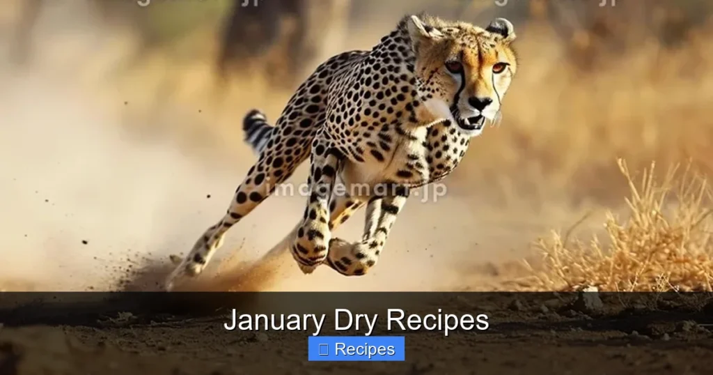 January Dry Recipes