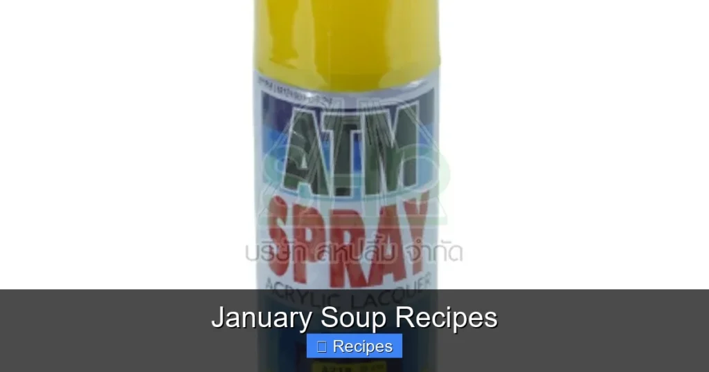 January Soup Recipes