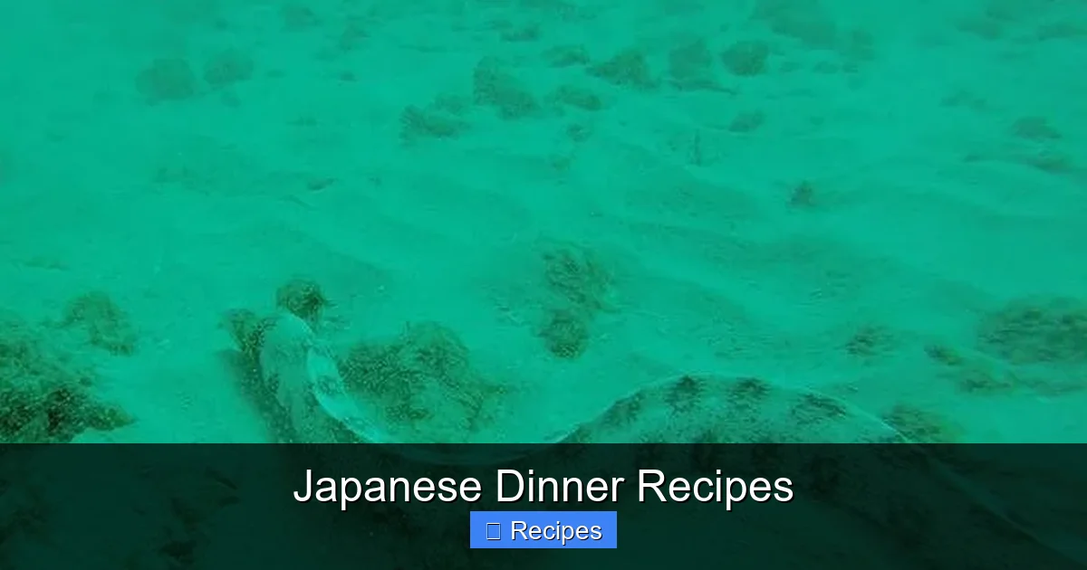 Japanese Dinner Recipes