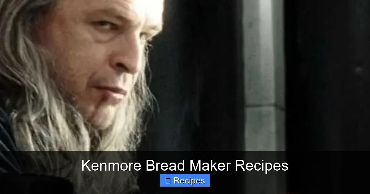 Kenmore Bread Maker Recipes