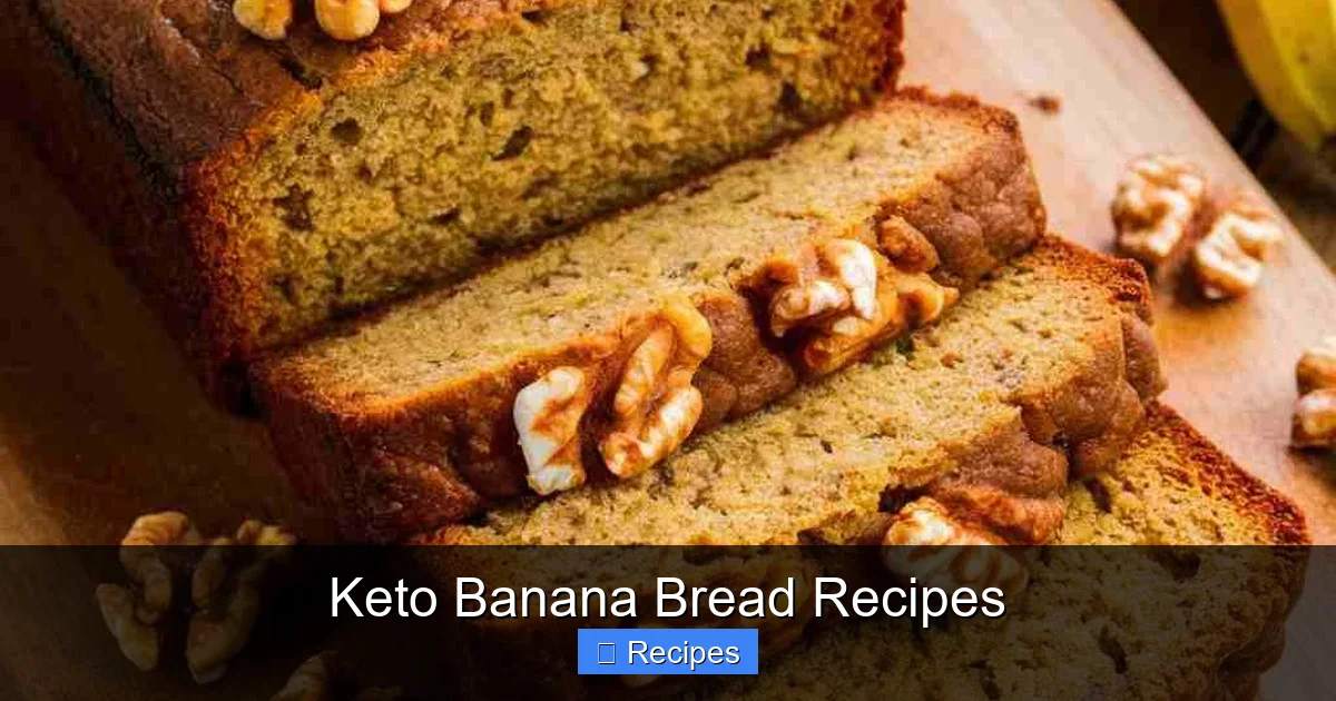 Keto Banana Bread Recipes