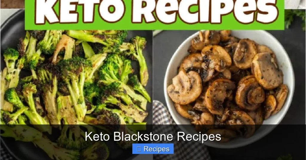Keto Blackstone Recipes
