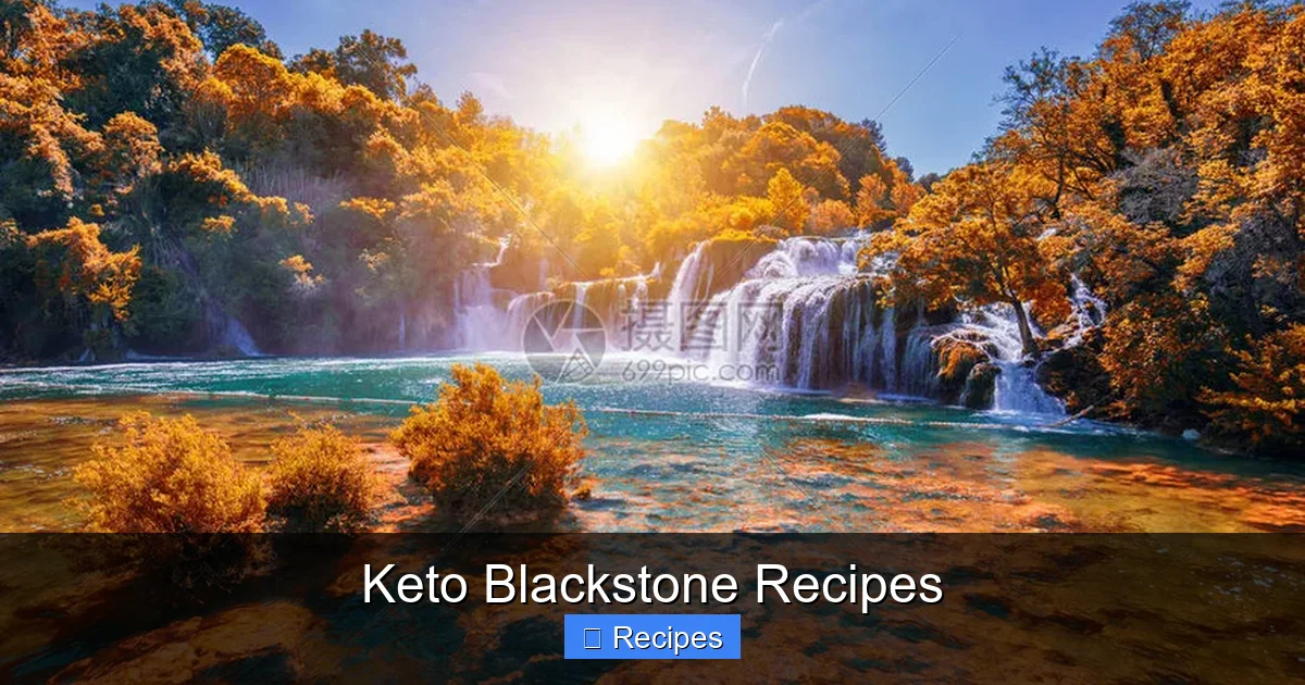Keto Blackstone Recipes