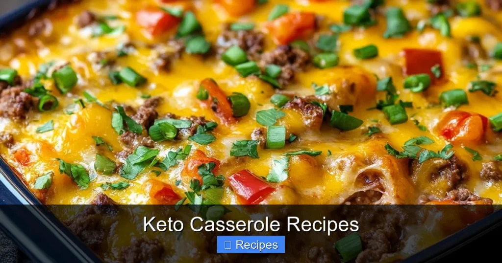 Keto Casserole Recipes