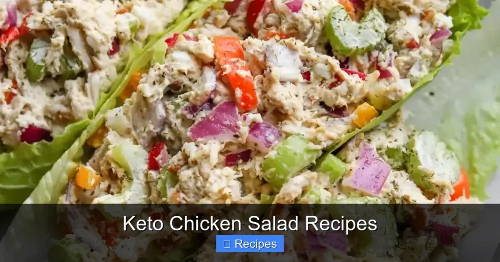 Keto Chicken Salad Recipes