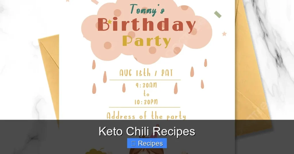 Keto Chili Recipes