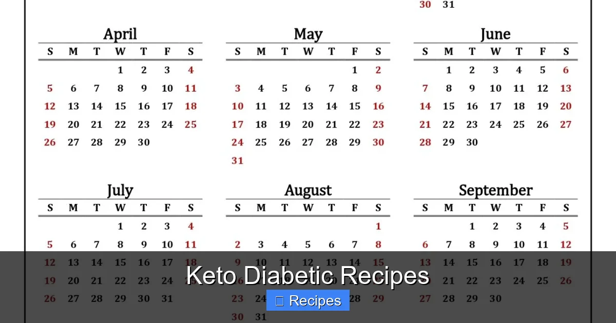 Keto Diabetic Recipes
