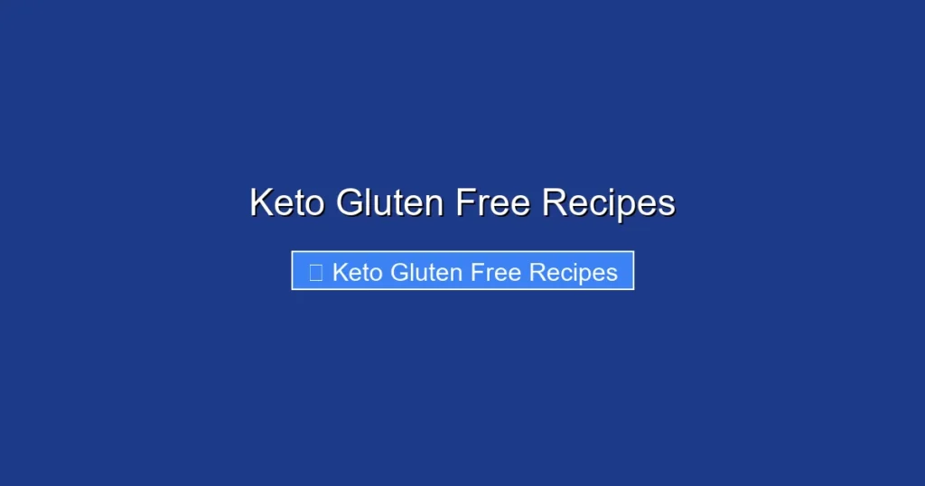 Keto Gluten Free Recipes