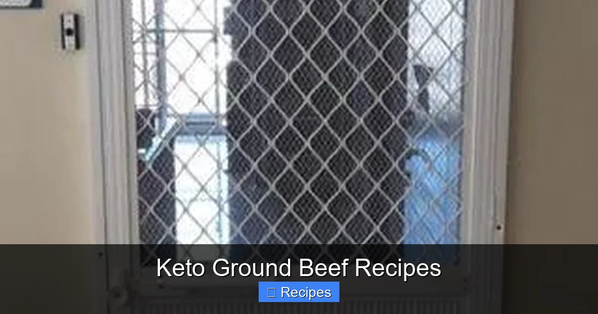 Keto Ground Beef Recipes