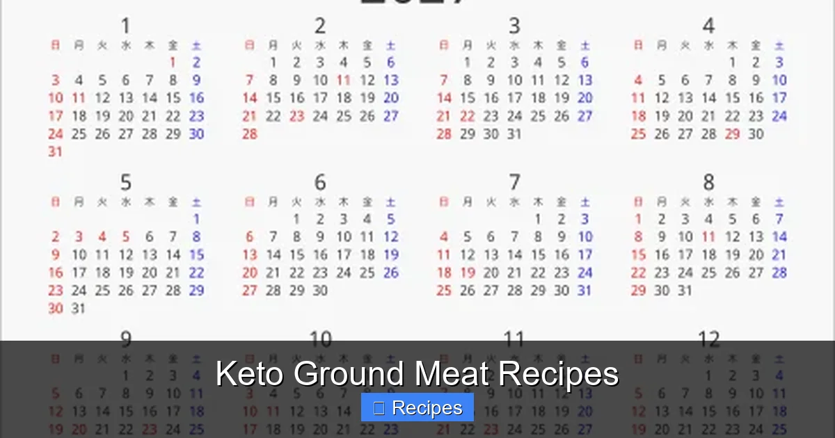 Keto Ground Meat Recipes