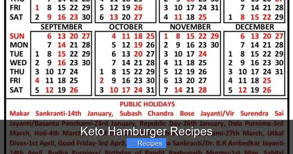 Keto Hamburger Recipes