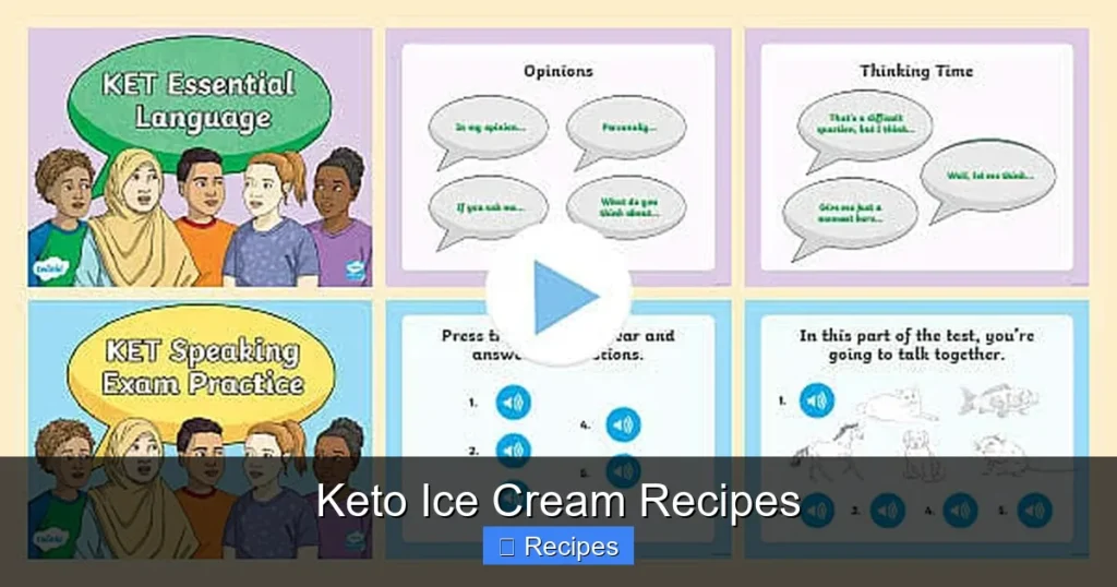 Keto Ice Cream Recipes