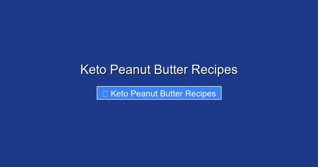 Keto Peanut Butter Recipes Keto Peanut Butter Recipes