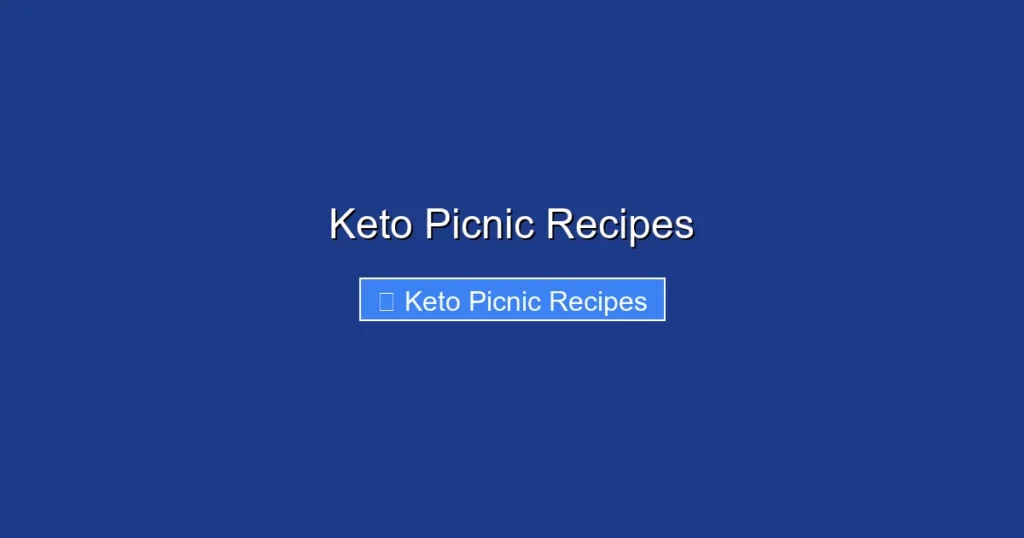 Keto Picnic Recipes