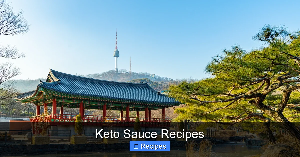 Keto Sauce Recipes