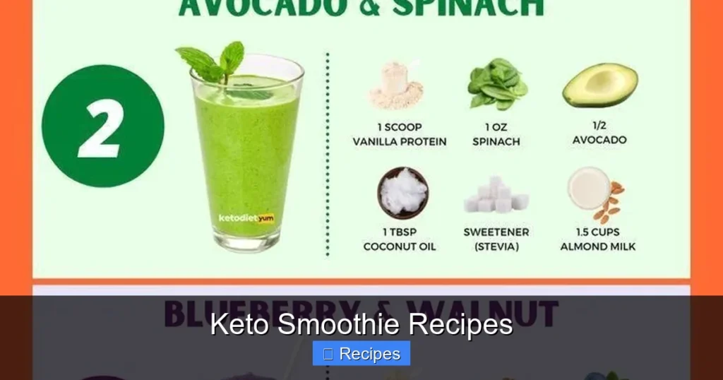 Keto Smoothie Recipes