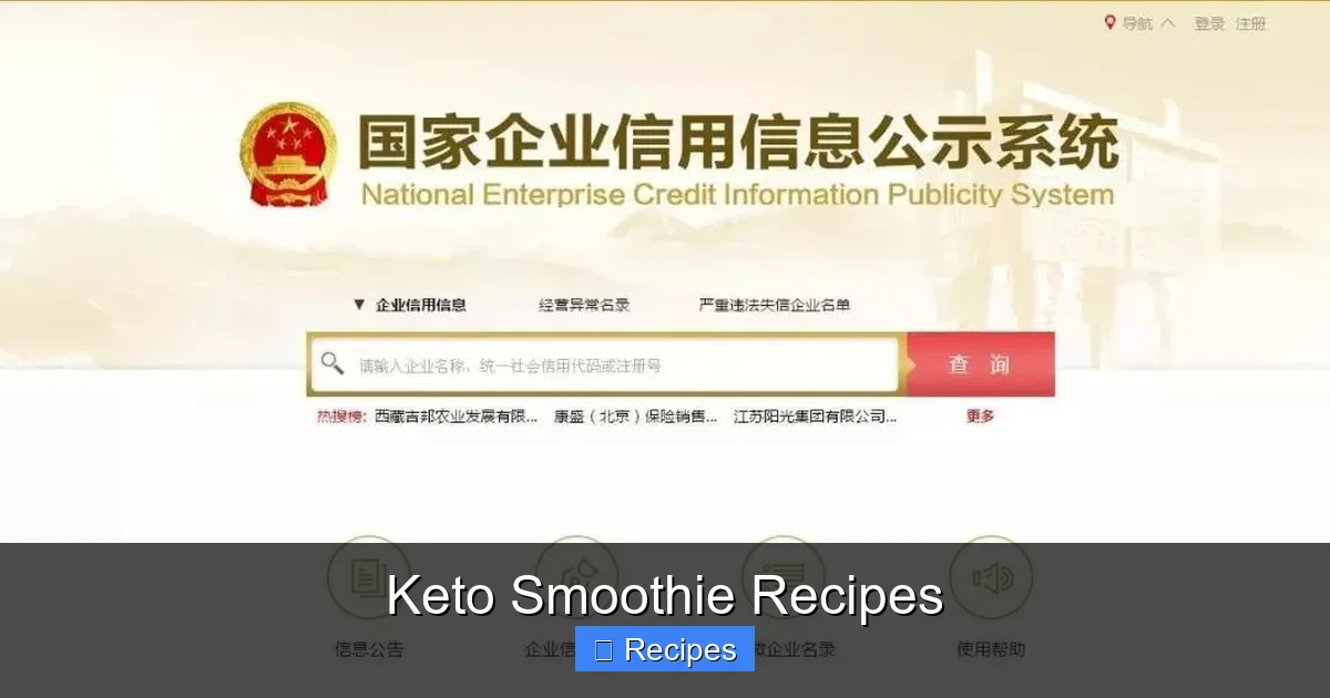 Keto Smoothie Recipes