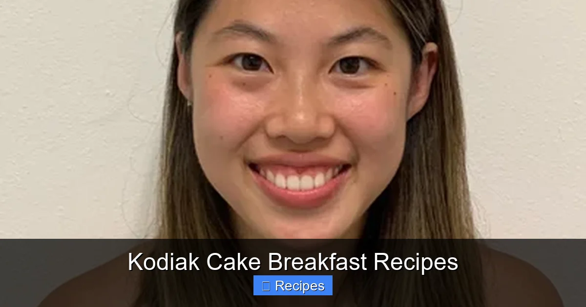 Kodiak Cake Breakfast Recipes