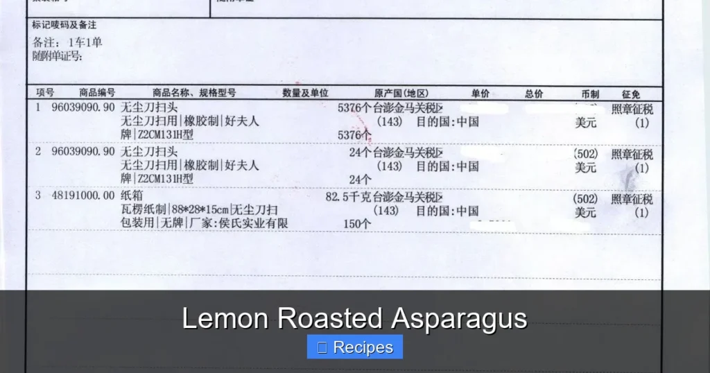 Lemon Roasted Asparagus Lemon Roasted Asparagus